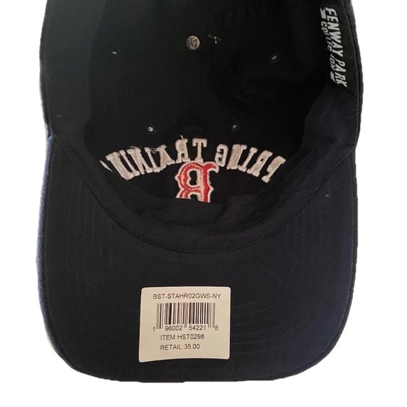 Boston Red Sox MLB Spring Training Ball Cap Navy Blue Embroidered Adjustable OS - Picture 2 of 7